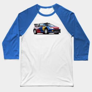 Citroen C4 WRC - Sebastien Loeb Baseball T-Shirt